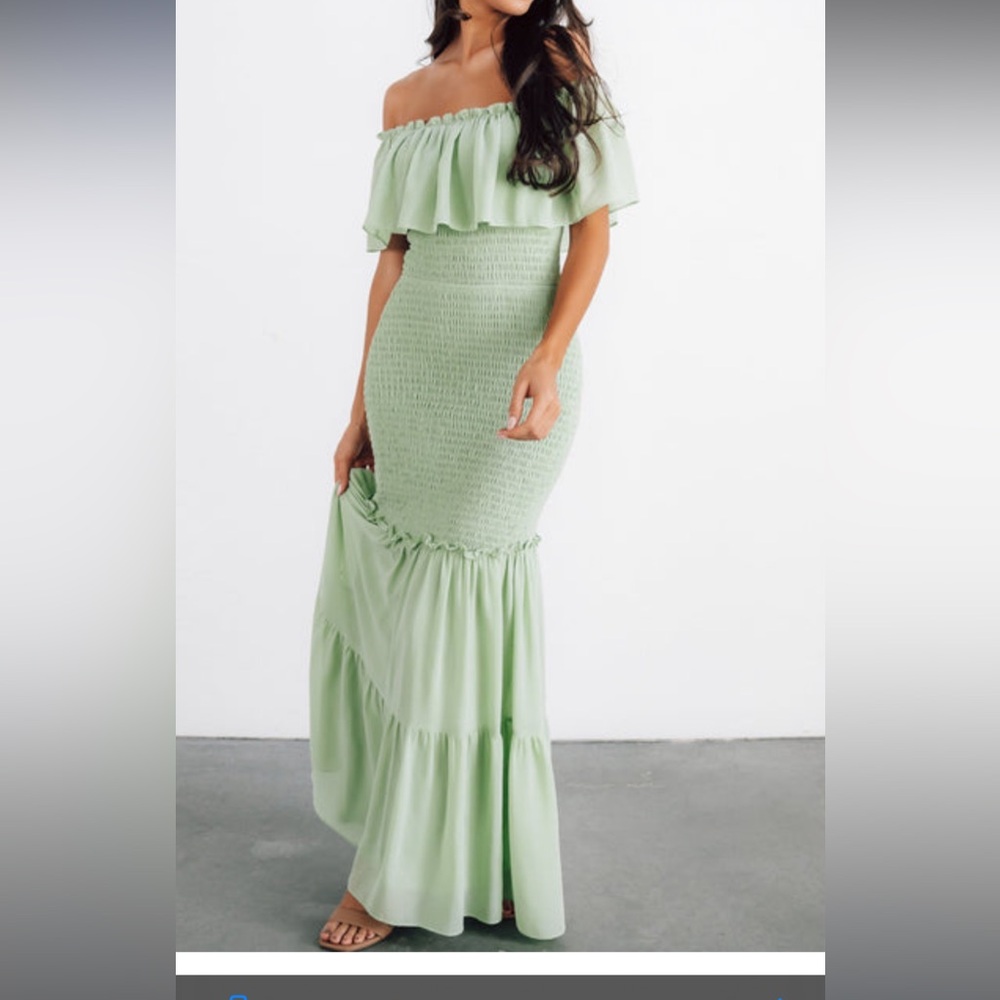 Maxi dress Baltic born used for my baby shower, worn once, size small